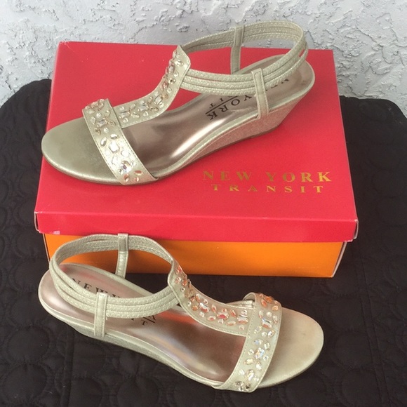 new york transit wedge shoes